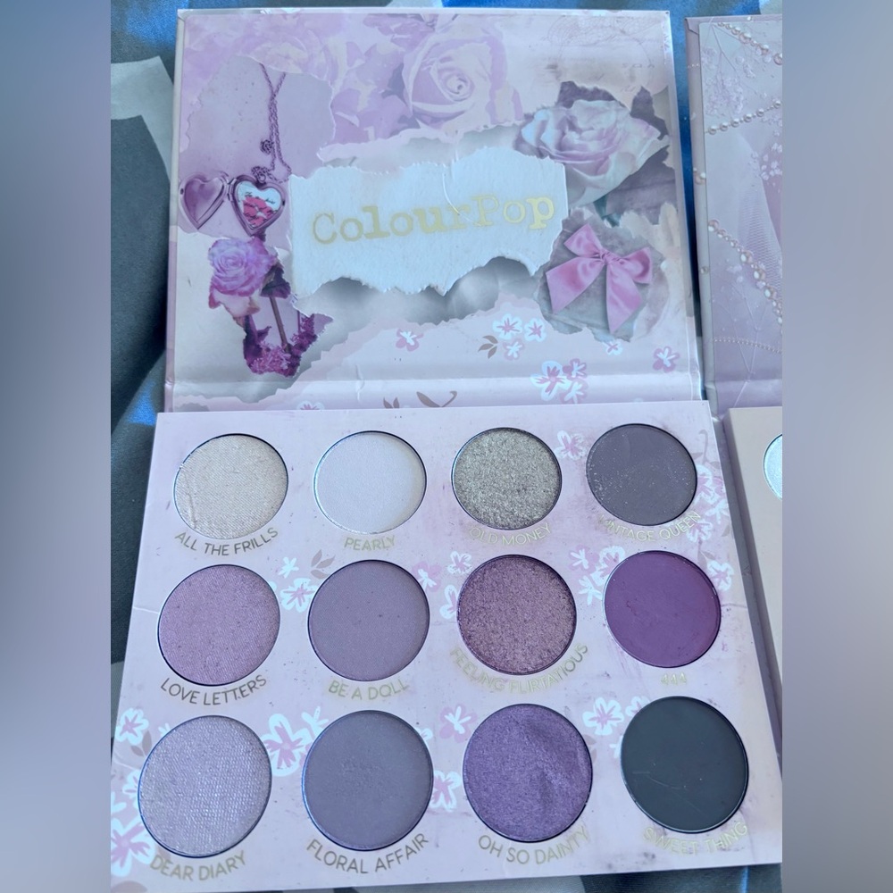 ColourPop Pretty Please & Petals En Pointe Eyeshadow Palette Bundle - Picture 4 of 5